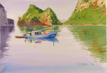 Halong Bay - Fishing Boat